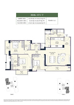 Emaar Urban Oasis Floor Plans